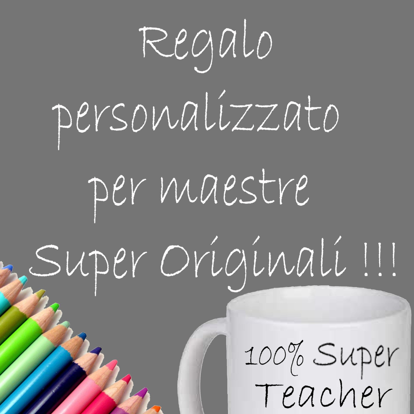 Idee regalo personalizzate per le maestre scuola 2020 a Bologna. Foto idee