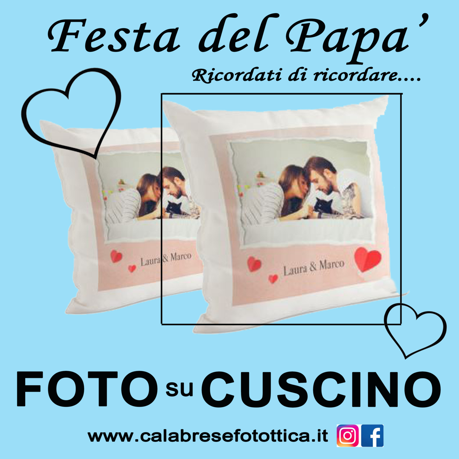 Festino Gadget & Personalizzazioni - Cuscino personalizzabile