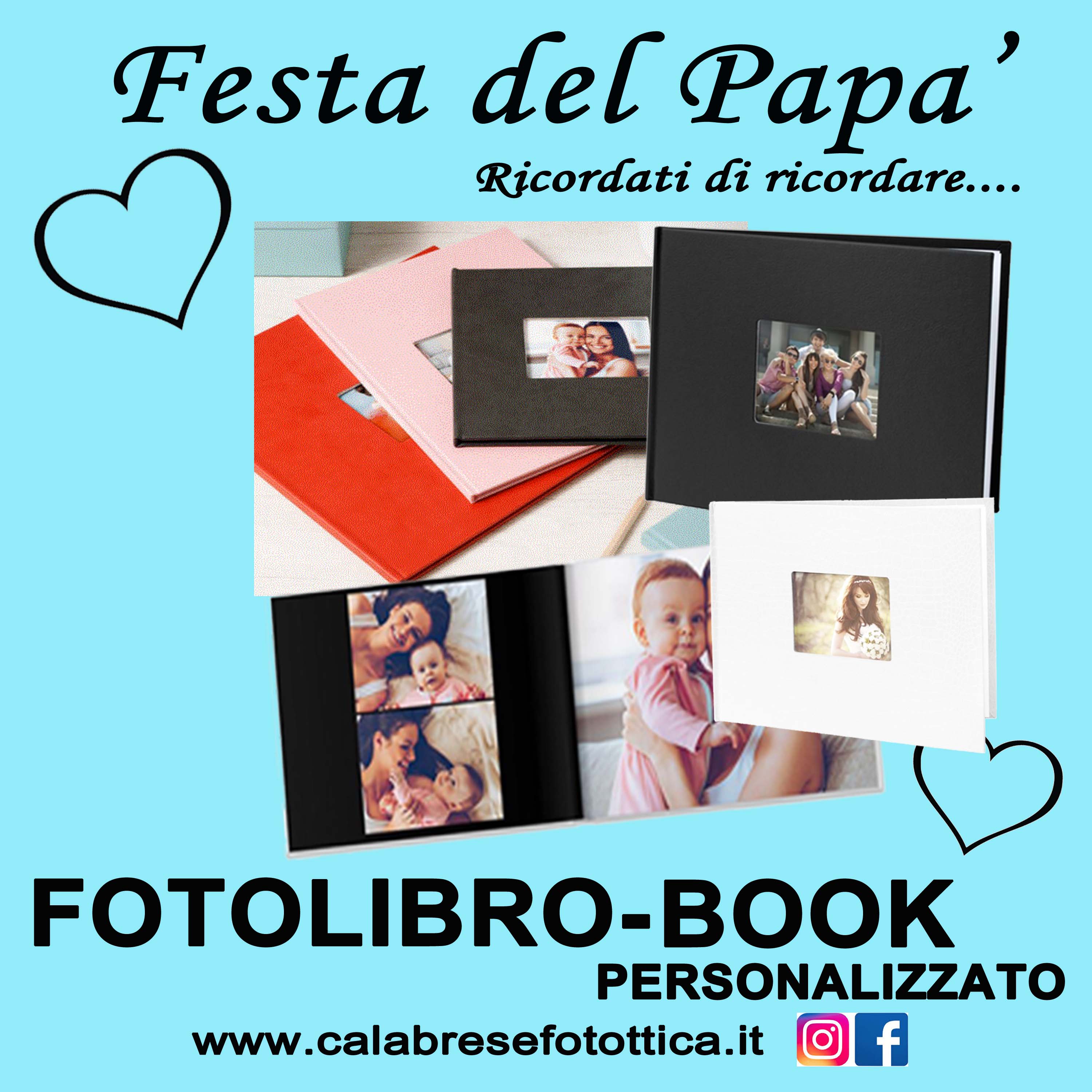 FOTOLIBRO BOOK PERSONALIZZATO CON FOTO PER LA FESTA DEL PAPA’ A BOLOGNA, BOLOGNA CENTRO STORICO E SAN LAZZARO DI SAVENA: CALABRESE FOTOTTICA GROUP www.calabresefotottica.it